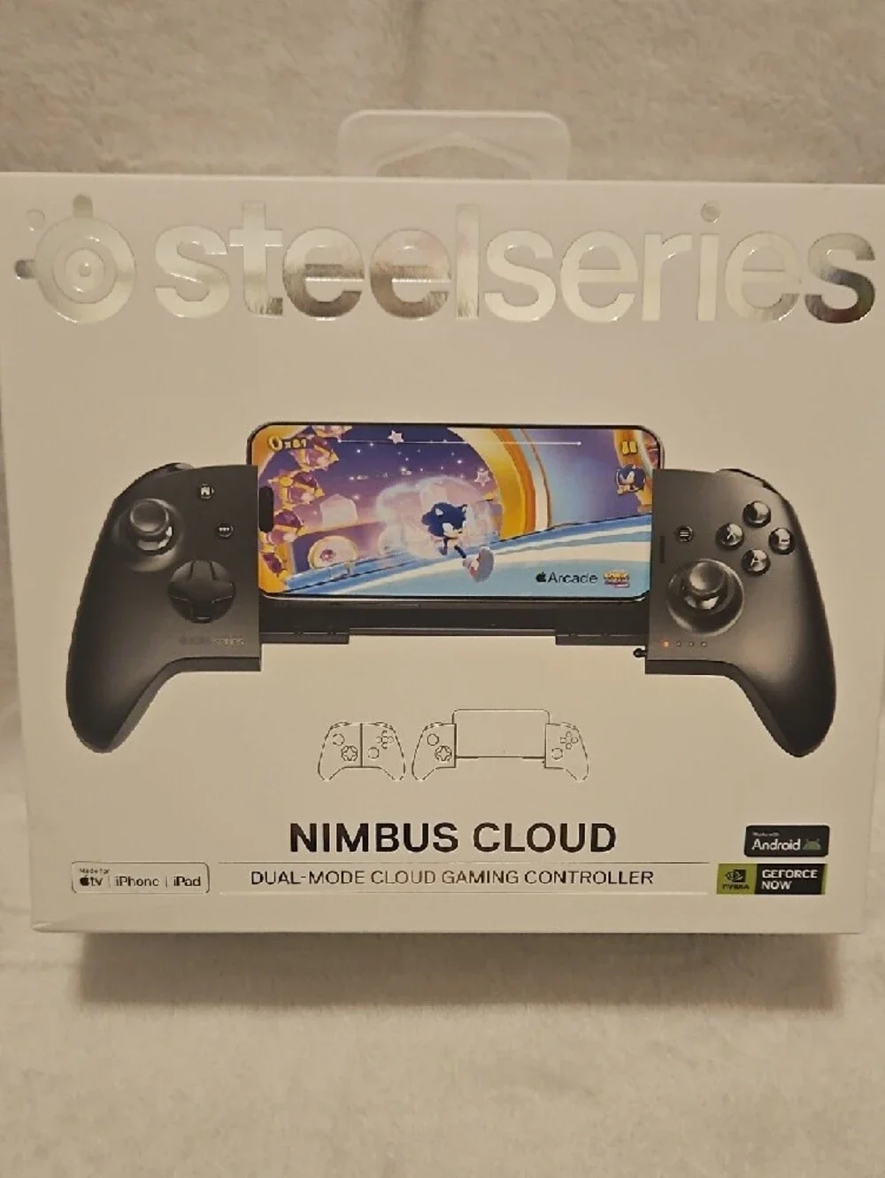 Nimbus Cloud Dual-Mode Cloud Gaming Controller - Black New In Box, Never Used